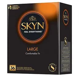 Презервативи Skyn Large безлатексні 36 шт.