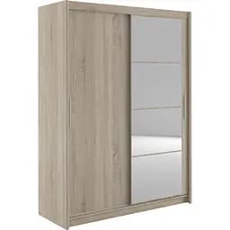 Шафа-купе дводверна з дзеркалом Gerbor Маріо 180 Дуб сонома (GRB-1880)
