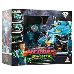 Динозавр-трансформер Dinoster - Мега Дино-Ґардіан Стего  - мініатюра 4