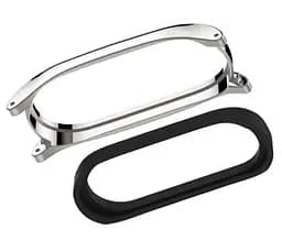 Металевий ремінець Primo Mijobs для фітнес-браслета Xiaomi Mi Smart Band 6 Silver - мініатюра 4