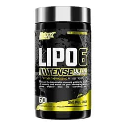 Жироспалювач Nutrex Research Lipo-6 Black Intense Ultra Concentrate, 60 капсул