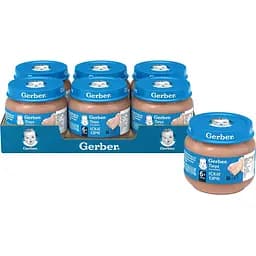 Пюре Gerber Ніжне курча, 400 г (5 баночок по 80 г) - мініатюра 4