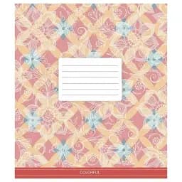 Тетрадь ученическая Школярик СоІог mania 024-3386L-4 в линию 24 листа