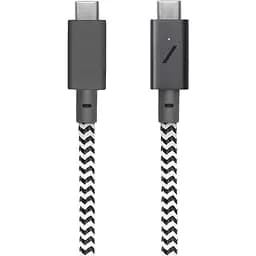 Кабель USB-C to USB-C Native Union Belt Cable Pro 240W Zebra 2.4 м (BELT-PRO2-ZEB-NP) - мініатюра 2