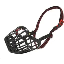 Намордник пластиковий Croci для далматина пойнтера №7 65х7х10 см чорний