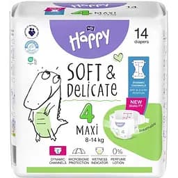 Підгузки Happy Bella Baby maxi 14 шт.