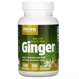 Імбир Jarrow Formulas Ginger 500 мг 100 капсул