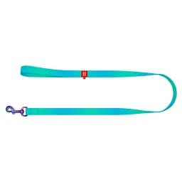 Повідець для собак Waudog Nylon Recycled S, 122 см блакитний - мініатюра 2