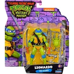 Ігрова фігурка TMNT Черепашки-ніндзя Movie III Леонардо, 11,5 см (83281) - мініатюра 5
