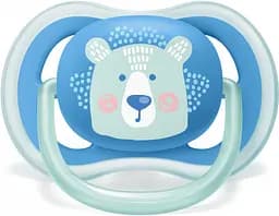 Пустушка Philips Avent Ultra Air для хлопчиків з декором, 6-18 місяців, 2 шт. (SCF085/03) - мініатюра 3