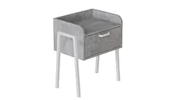 Тумба модульна Ferrum-decor Бетті 540x450x320 метал Білий ДСП Бетон 16 мм (FRD-102996) - мініатюра 4