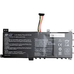 Акумулятор для ноутбуків Asus V451L (B41N1304) 14.4V 2600 mAh