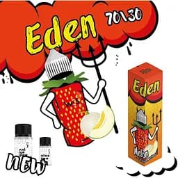 Набор компонентов для самозамеса органической заправки WES Split 60 мл 0-6 мг Eden Дыня с клубникой (16400)