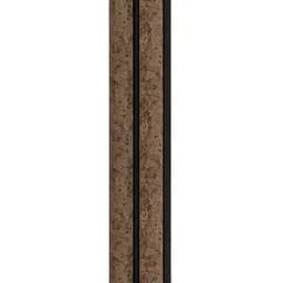 Рейка декоративна Wall Sticker PS 2900х120х12 мм Шоколадний мармур SW-00001754 - мініатюра 4