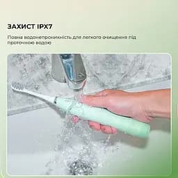 Розумна зубна електрощітка Oclean Flow S Electric Toothbrush Black (6970810557343) - мініатюра 2