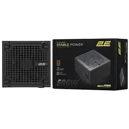 2E Gaming Блок живлення 2E GAMING Stable Power ATX3.1 (500W), >85%, 80+ Bronze, 120мм, 1xMB 24pin(20+4), 2xCPU 8pin(4+4), 3xMolex, 6xSATA, 2xPCIe 8 - мініатюра 10