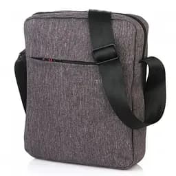 Сумка городская через плечо Tigernu T-L5102 2л для планшета до 9.6'' Black Gray (17187)