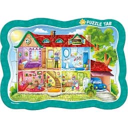 Пазл-вкладиш Roter Kafer Домівка мишеняти 24 елементи (RK7020-01)