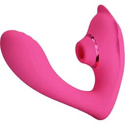 Вакуумный стимулятор клитора с вибрацией Pretty Love Nemo розовый