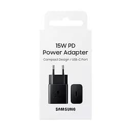 Зарядний пристрій Samsung 15W Power Adapter Black (EP-T1510NB) - мініатюра 2