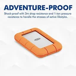 Накопичувач SSD LACIE SSD накопичувач Rugged SSD4 1 TB Orange (STND1000400) - мініатюра 9