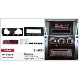 Перехідна рамка Mitsubishi L200, Pajero Sport Carav 11-831 - мініатюра 5