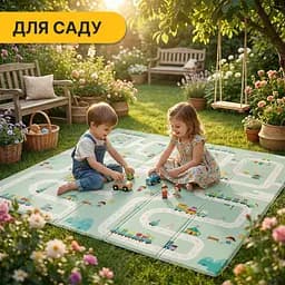 Дитячий ігровий килимок LEOBRO 180 x 200 x 1 см (LB-1038) - мініатюра 7