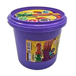 Набор креативного творчества "Кинетический песок" KidSand" Danko Toys KS-01-01 ведро 1000 г Фиолетовый