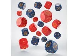 Набір кубиків Crosshairs Compact D6: Cobalt&Red (20 шт.) (STCA01) - мініатюра 2
