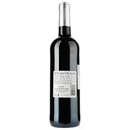 Вино Roc Des Cigaler Rouge VDT, червоне, сухе, 0.75 л - мініатюра 2