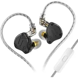 Проводные наушники KZ ZS10 Pro X с микрофоном black