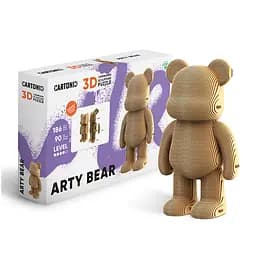 Арт Ведмідь (ARTY BEAR) - Картонний 3D-пазл Cartonic