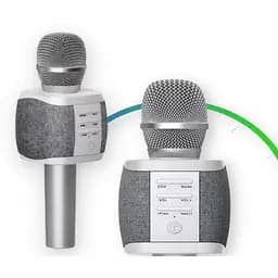 Караоке мікрофон Tosing XR-27 портативний бездротовий 2 в 1 функція Bluetooth колонки + режим фонограми  сірий (XR-27_1340)