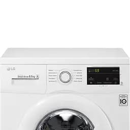Пральна машина LG з фронтальним завантаженням F2J3WN0W, 6,5кг, 1200, A+++, глибина 44см, Дисплей, Інвертор, Білий (F2J3WN0W) - мініатюра 3