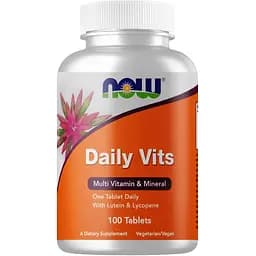 Вітаміни та мінерали Now Daily Vits 100 таблеток