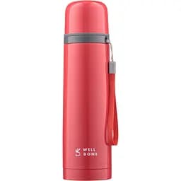 Термос Well Done красный 500 мл (WD-7145R)