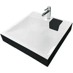 Раковина Adamant умывальник WASHER NEW искусственный камень прямоугольная