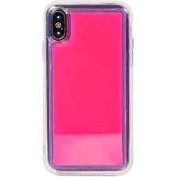 Чохол-накладка Toto Night Light Liquid Shine Case iPhone X/XS Pink