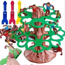 Настільна інтерактивна гра Ummi 707-31 Jumping Monkeys Game Brown / Green - мініатюра 6