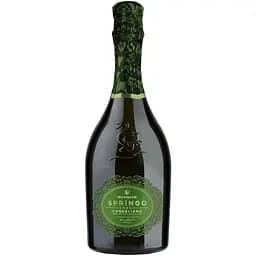 Вино ігристе Le Manzane Conegliano Prosecco Superiore DOCG Springo Green Sui Lieviti Millesimato біле брют 0.75 л