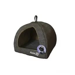 Будиночок AnimAll Darling S для собак сірий 38×38×29 см