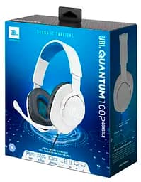 Гарнітура JBL QUANTUM 100P Console White (JBLQ100PWHTBLU) - мініатюра 10