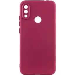 Чохол TPU Getman Liquid Silk Full Camera для Xiaomi Redmi Note 7 / Note 7 Pro / Note 7s Бордовий / Marsala