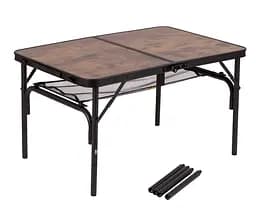 Стіл Bo-Camp Decatur 90x60 cm Black/Wood look (1404200) (DAS301467) - мініатюра 2