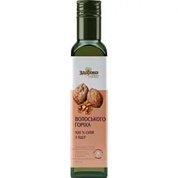 Олія волоського горіха Здорово! холодного віджиму 250 мл