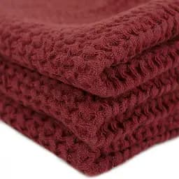 Набір рушників Lotus Home - Rius red червоний 30x50 (3 од.) - мініатюра 3