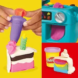 Набір для творчості Hasbro з масою для ліплення Play-Doh Super Slice Cake (G0497) - мініатюра 7