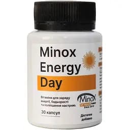 Добавка дієтична MinoX Energy Day стимулятор енергії 30 капсул