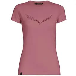 Футболка Salewa Solidlogo Dri-Release Wmn червоний XS