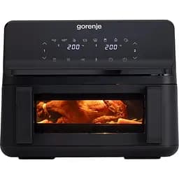 Мультипечь Gorenje 2700Вт 9л сенсорное управление 8 программ пластик черный